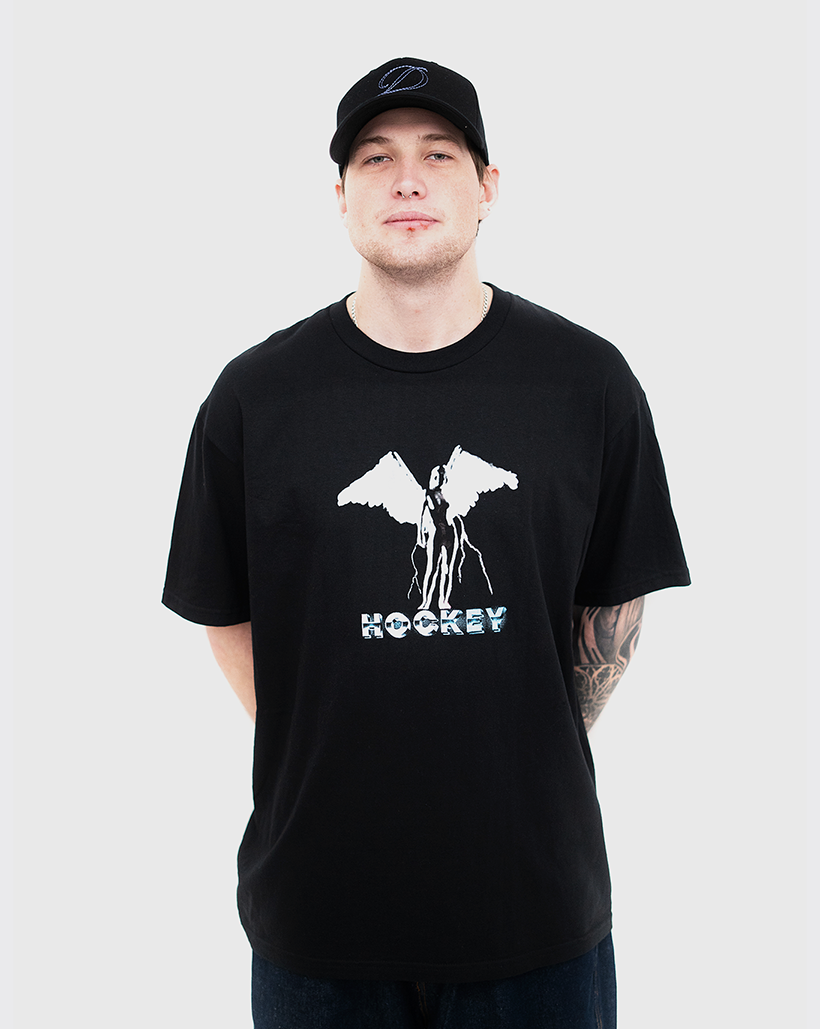 Hockey Angel Shirt - Black