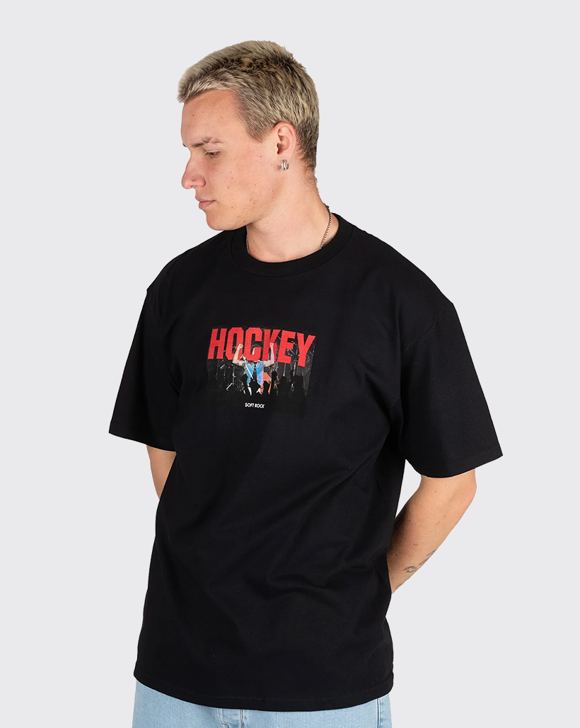 Hockey Soft Rock Shirt - Black