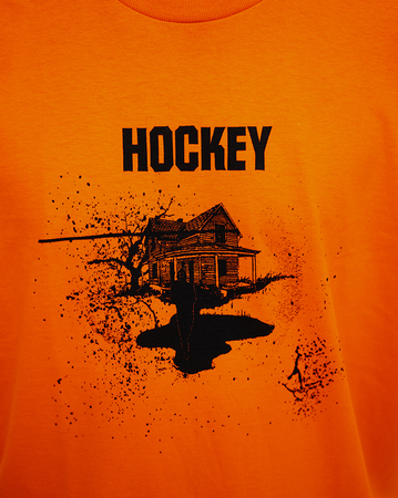 Hockey Spilt Milk Shirt - Orange