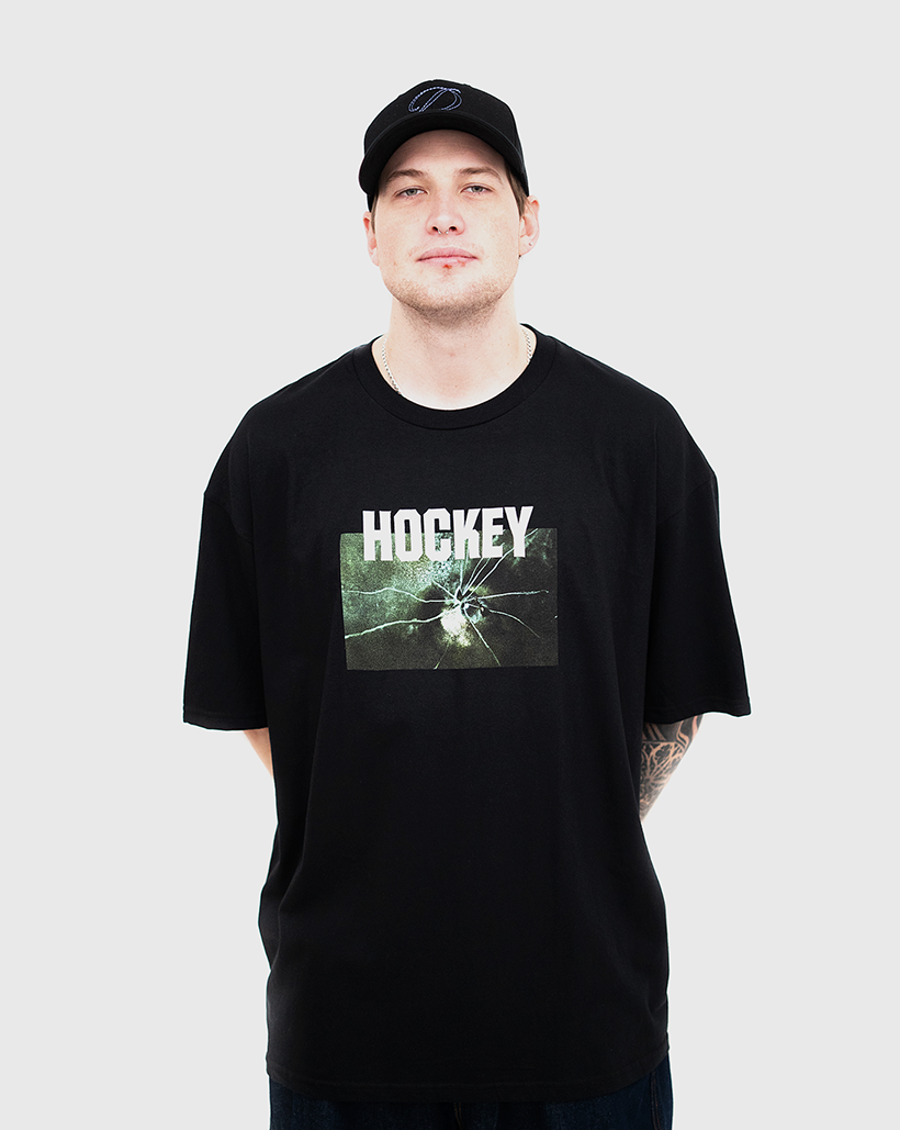 Hockey Thin Ice Shirt - Black