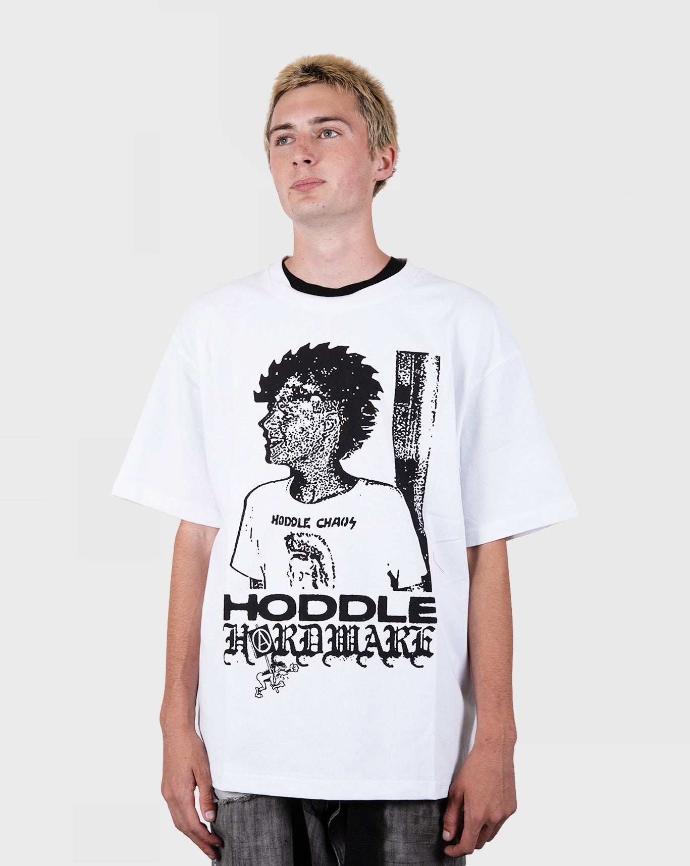 Hoddle Chaos Tee - White