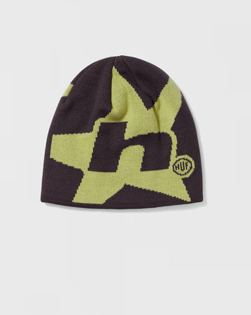 Huf H Star Skull Beanie - Raisin