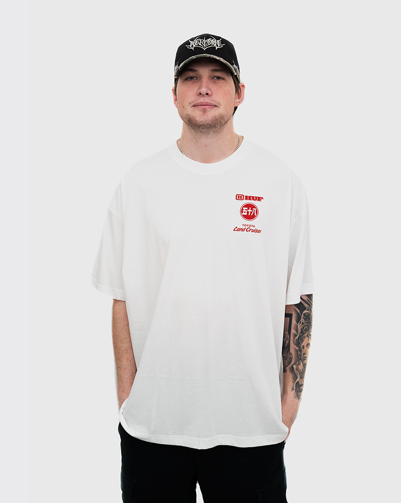 Huf x Toyota Timeline Shirt - White