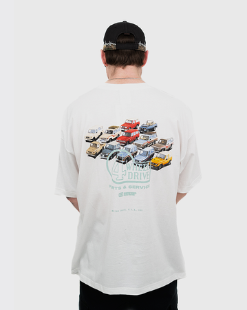 Huf x Toyota Timeline Shirt - White