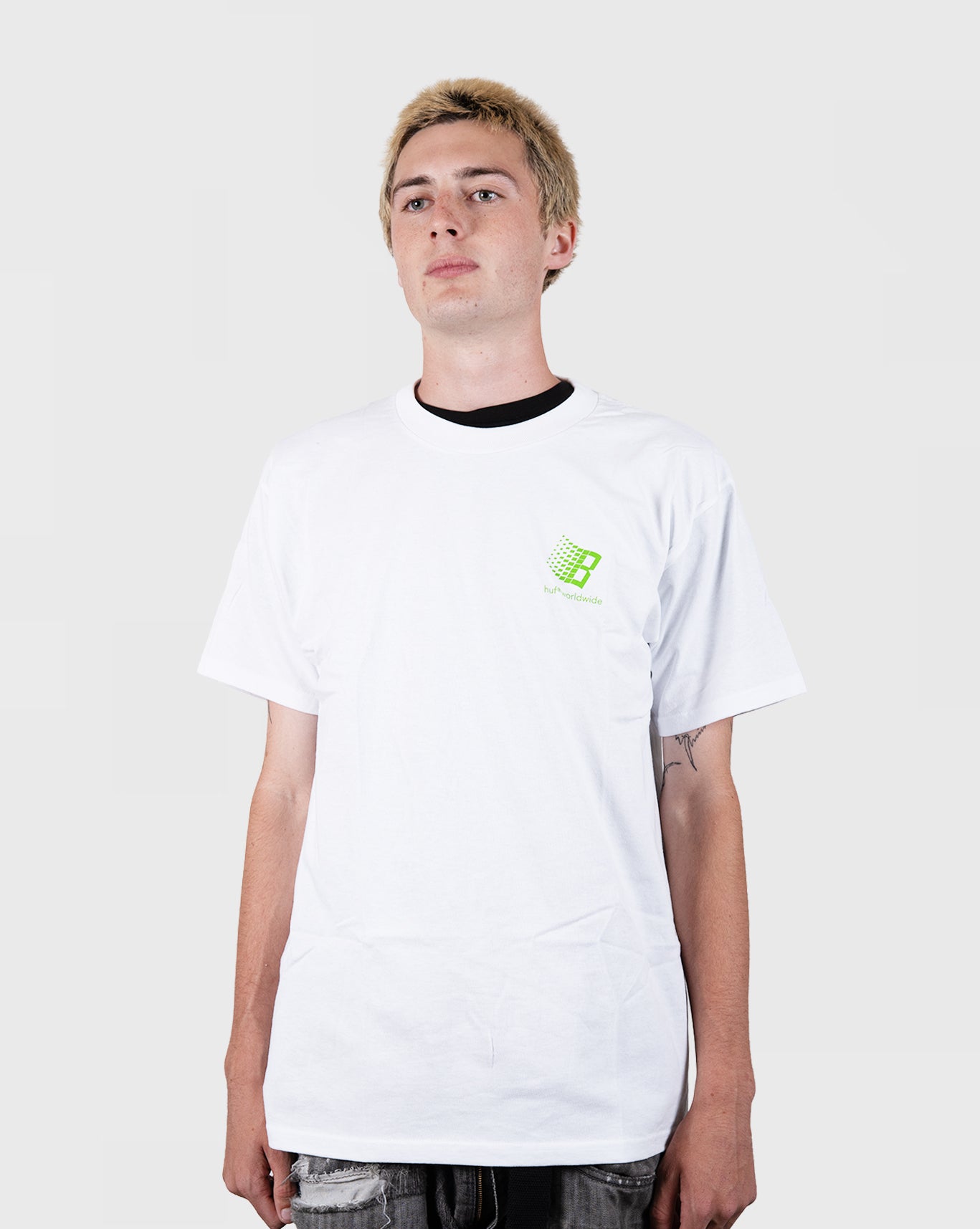 Huf X Bronze Tee - White
