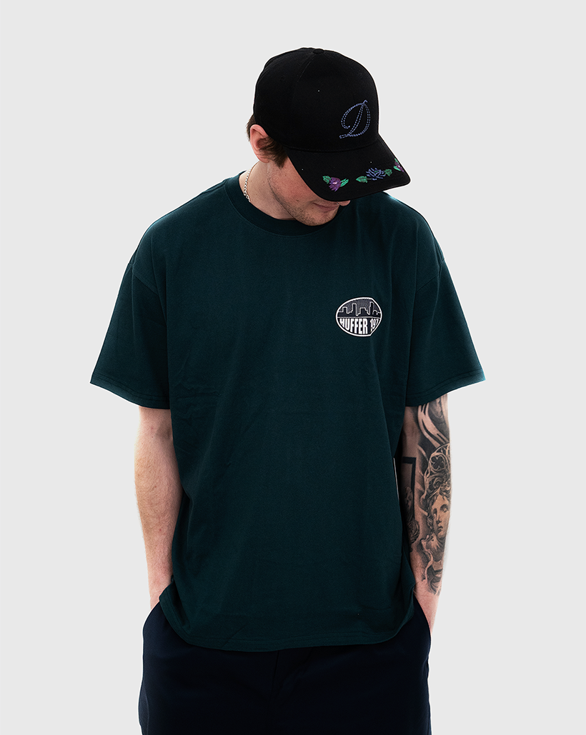 Huffer Cityscape Shirt - Emerald