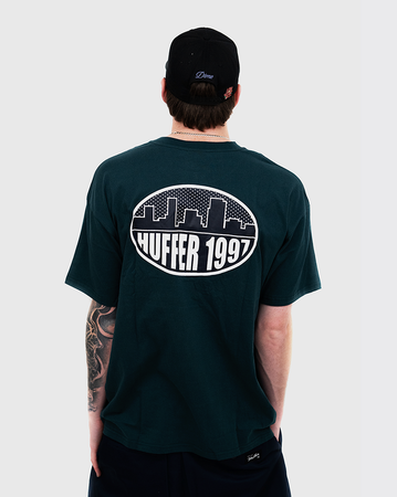 Huffer Cityscape Shirt - Emerald