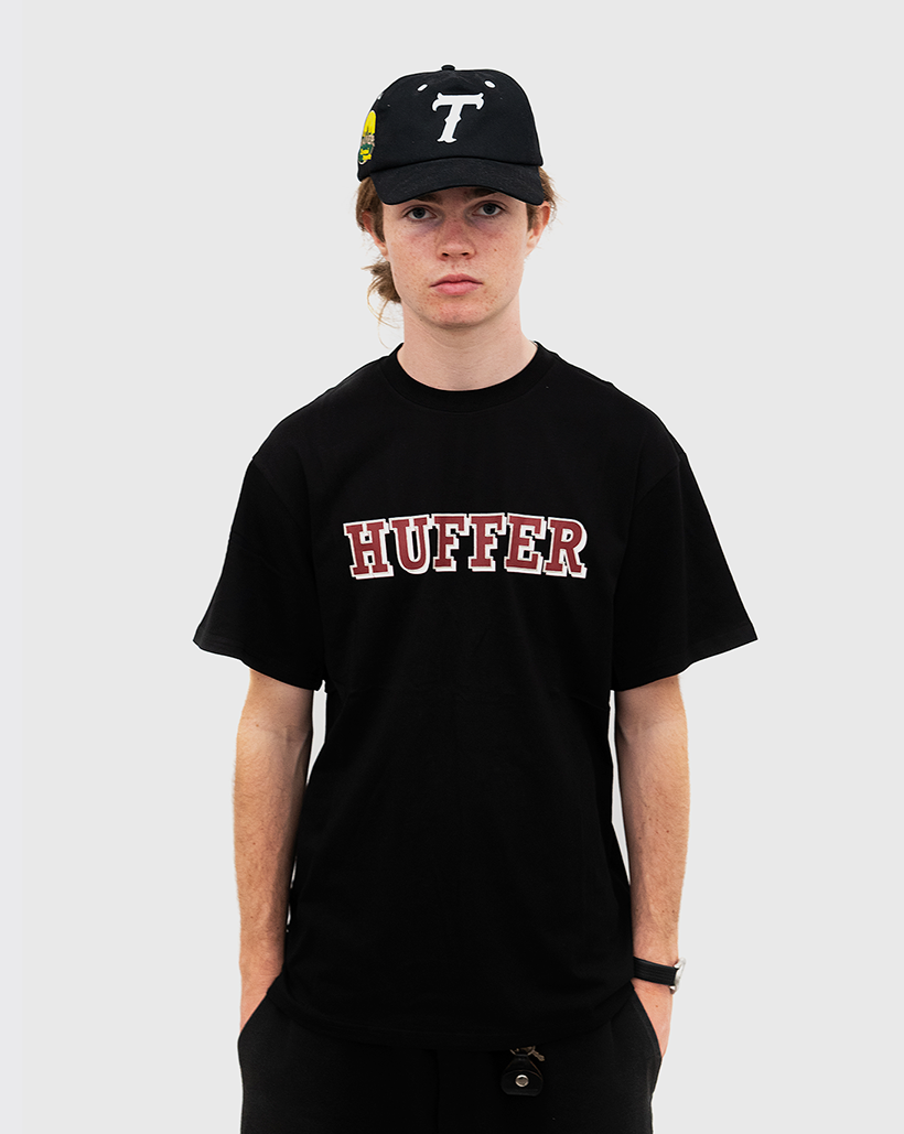 Huffer Drop A Line Shirt - Black