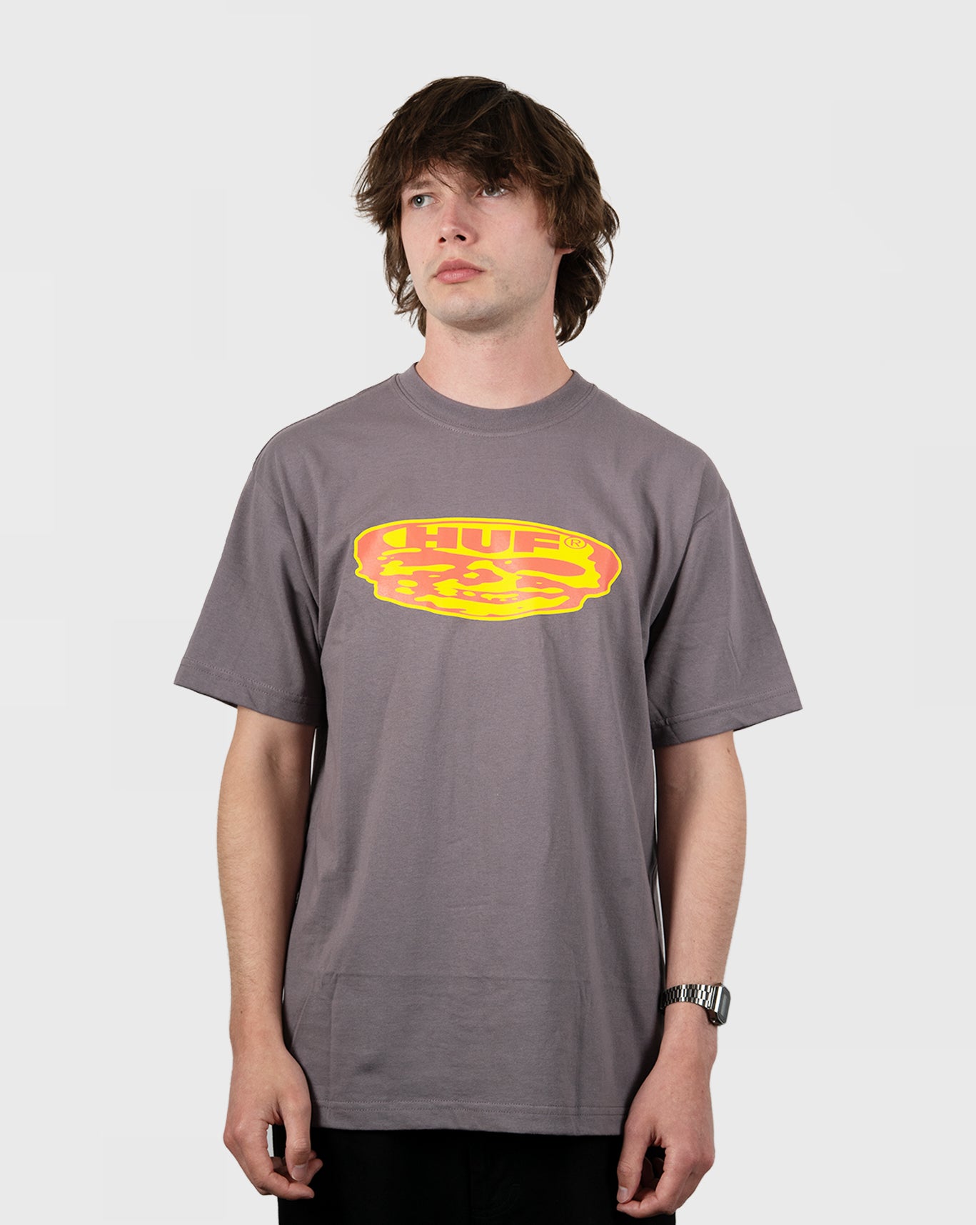 Huf Skull S/S Tee - Light Plum