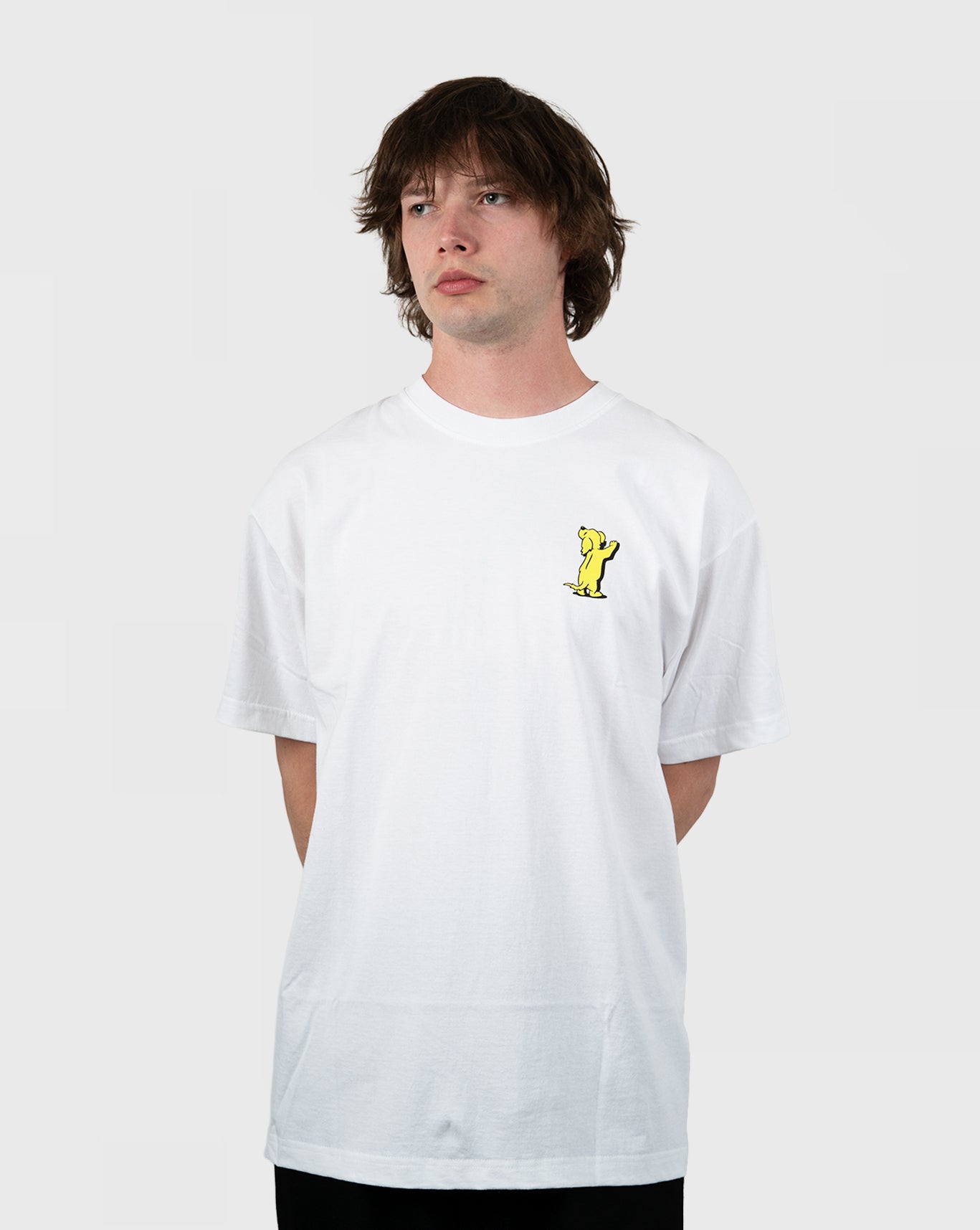 Huf Dog Sense S/S Tee - White
