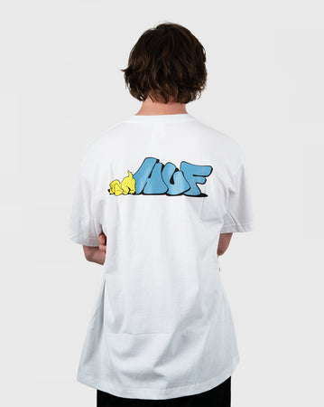 Huf Dog Sense S/S Tee - White