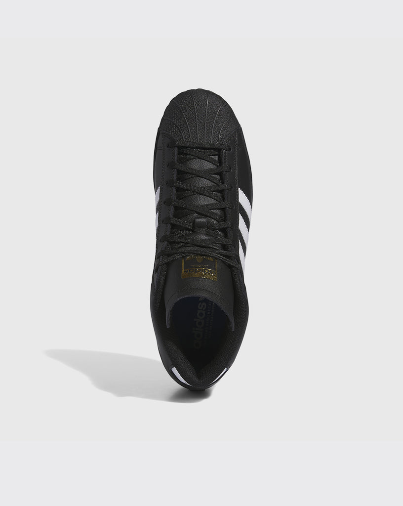 Buyr.com | Fashion Sneakers | adidas Originals Men's Pro Model Sneaker,  White/Black/Gold Foil , 5 medium US