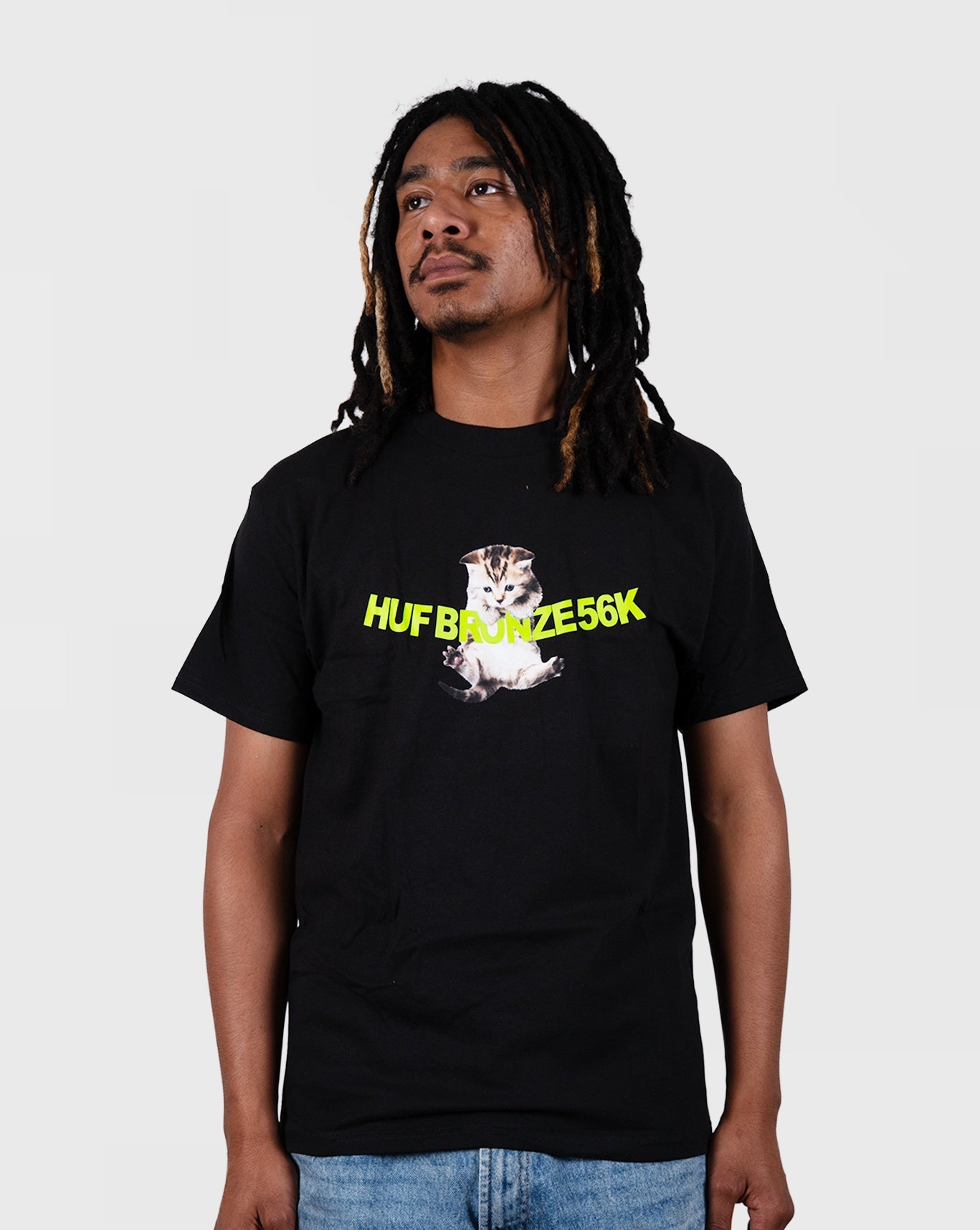 Huf Hang In There Tee - Black