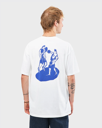 Last Resort AB x Julian Smith Boxers Shirt - White/Dirty Blue