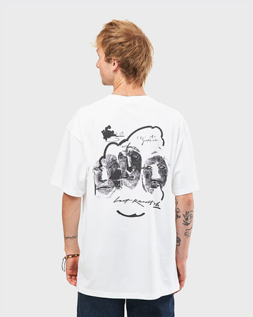 Last Resort AB x Julian Smith Heads Shirt - White/Black