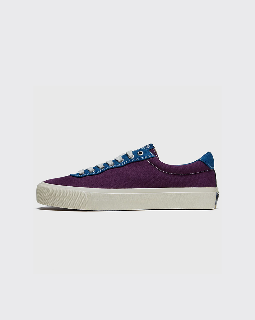 Last Resort AB x Julian Smith VM001 Canvas Shoe - Plum/Dirty Blue