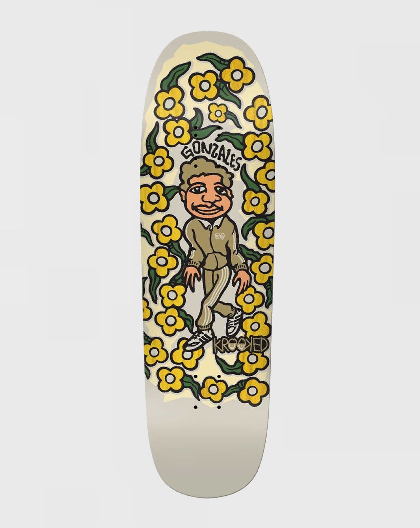 Krooked Gonz Sweatpants 9.25” Deck