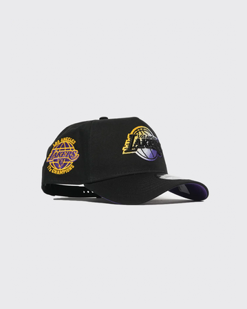 New Era 940 A-Frame NBA Gradient Los Angeles Lakers Snapback - Black