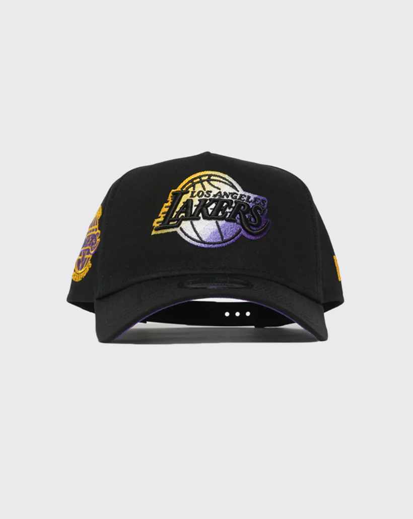 New Era 940 A-Frame NBA Gradient Los Angeles Lakers Snapback - Black