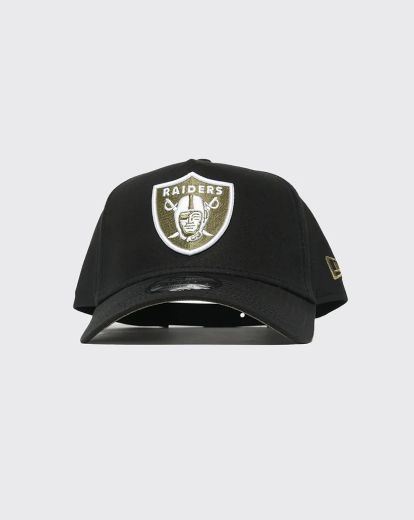 New Era 940 A-Frame Seasonal Las Vegas Raiders Snapback - Black/Olive