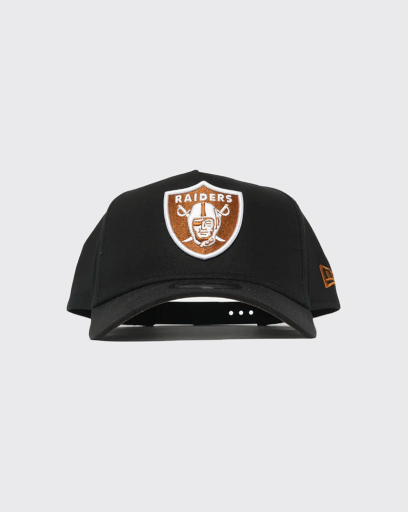 New Era 940 A-Frame Seasonal Las Vegas Raiders Snapback - Black/Brown