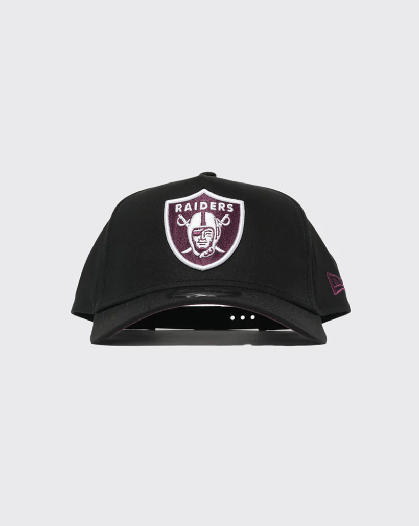 New Era 940 A-Frame Seasonal Las Vegas Raiders Snapback - Black/Purple