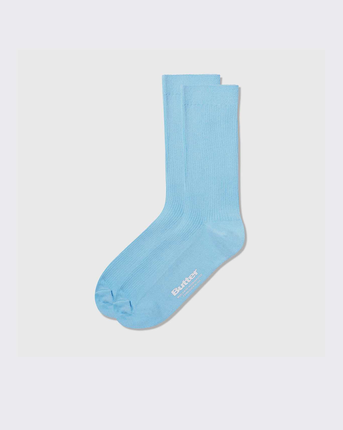 Butter Goods Pigment Dye Sock - Cornflower