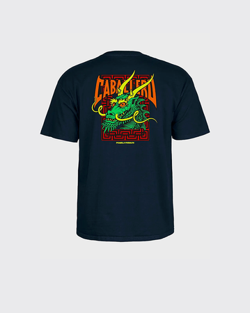 Powell Peralta Caballero Street Dragon Shirt - Navy