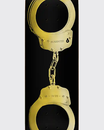 Real Busenitz Golden Cuffs 8.5’’ Deck