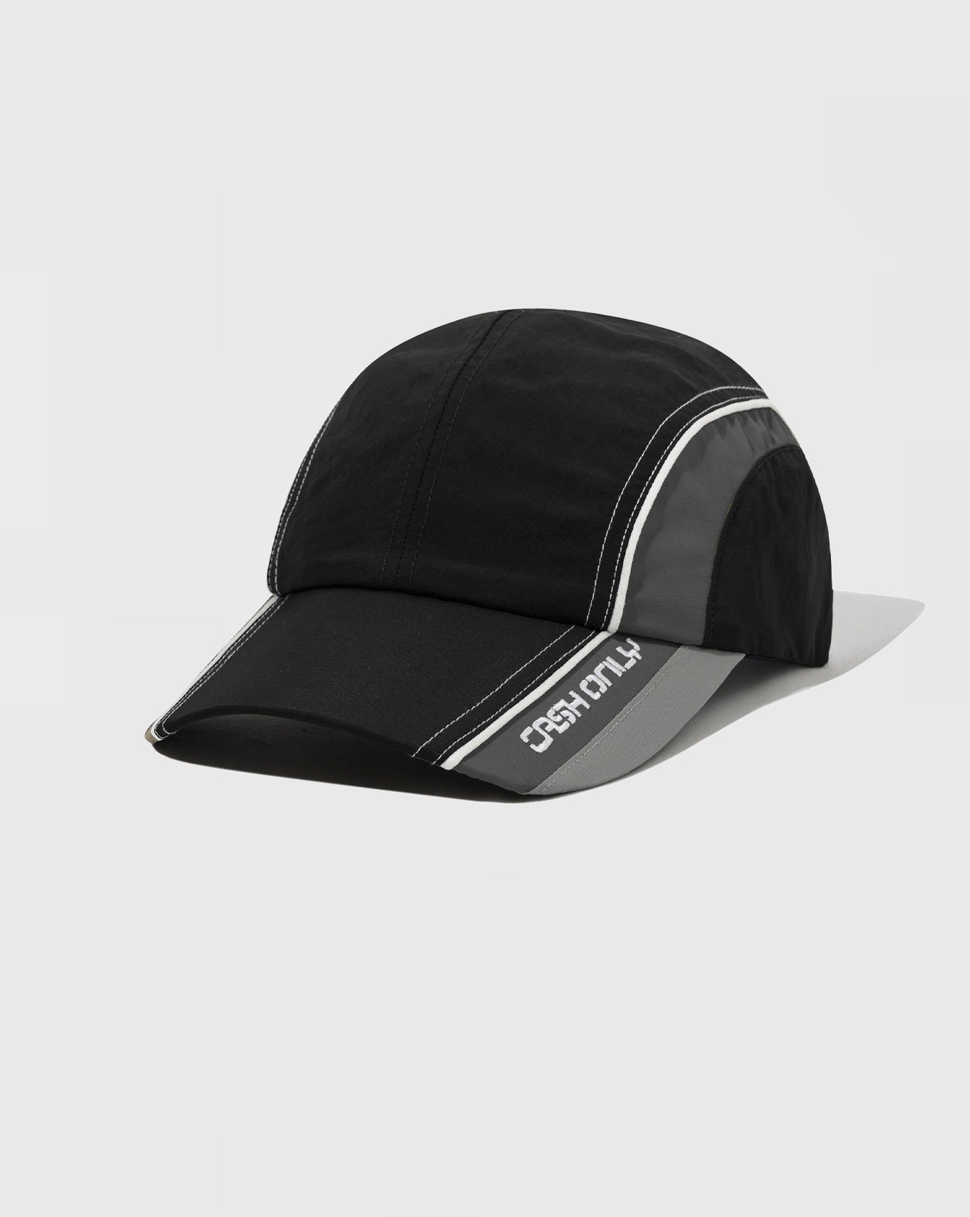 Cash Only Repaid 4 Panel Cap - Black/Grey