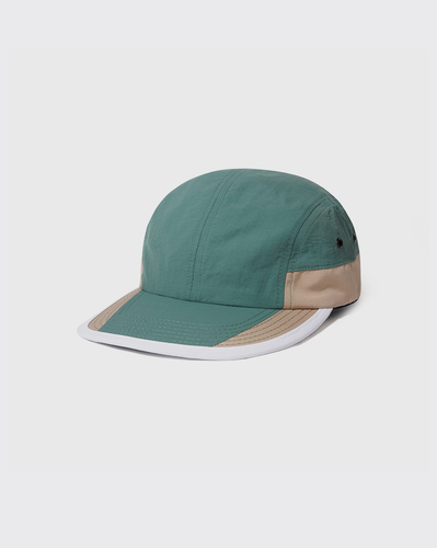 Butter Goods Ripstop Trail 5 Panel Hat - Sand/Forest