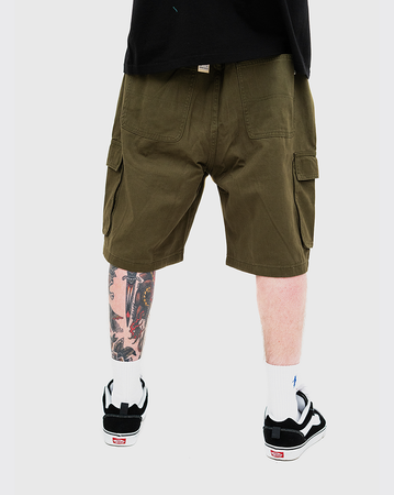 S-Double Cargo Workshort - Army