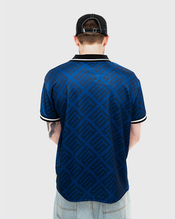 S-Double Football Jersey - Navy