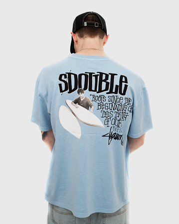 S-Double Pintails Shirt - Washed Blue