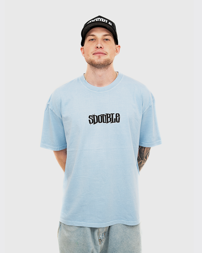 S-Double Pintails Shirt - Washed Blue