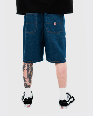 S-Double Standard Denim Short - Blue Denim