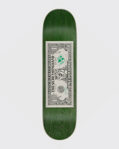 Santa Cruz Dollar Hand 8.25’’ Deck