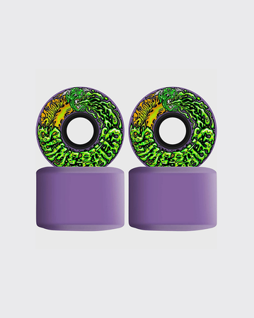 Santa Cruz Slime Balls OG Dirty Donny 78A 60MM Wheels - Slime Purple