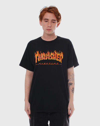 Thrasher Inferno Shirt - Black