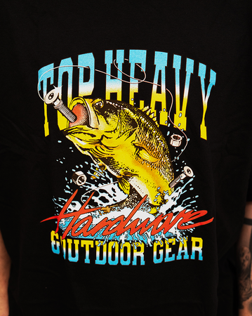 Top Heavy Sportsman Shirt - Black