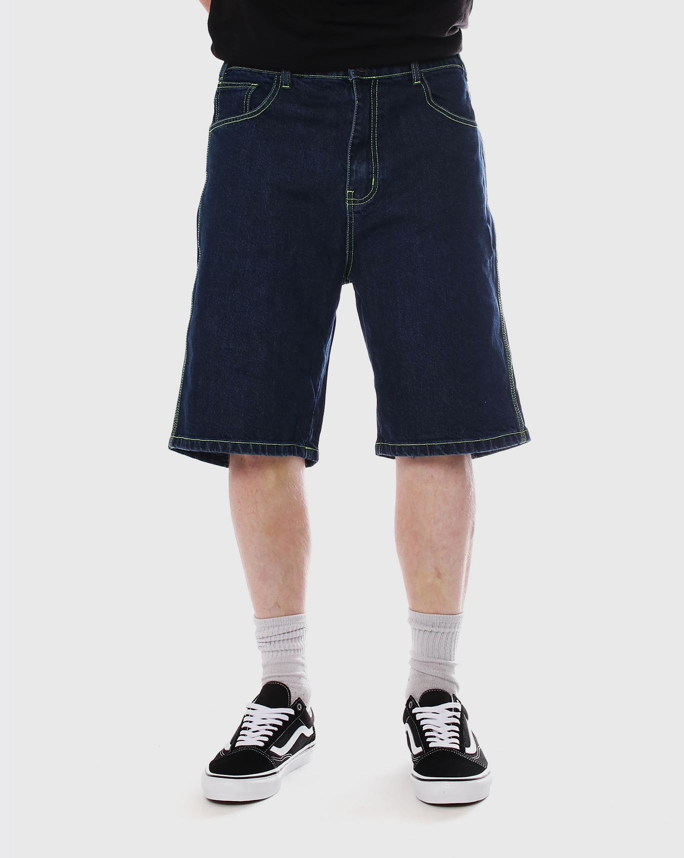 Trainers Baggy Denim Short - Indigo