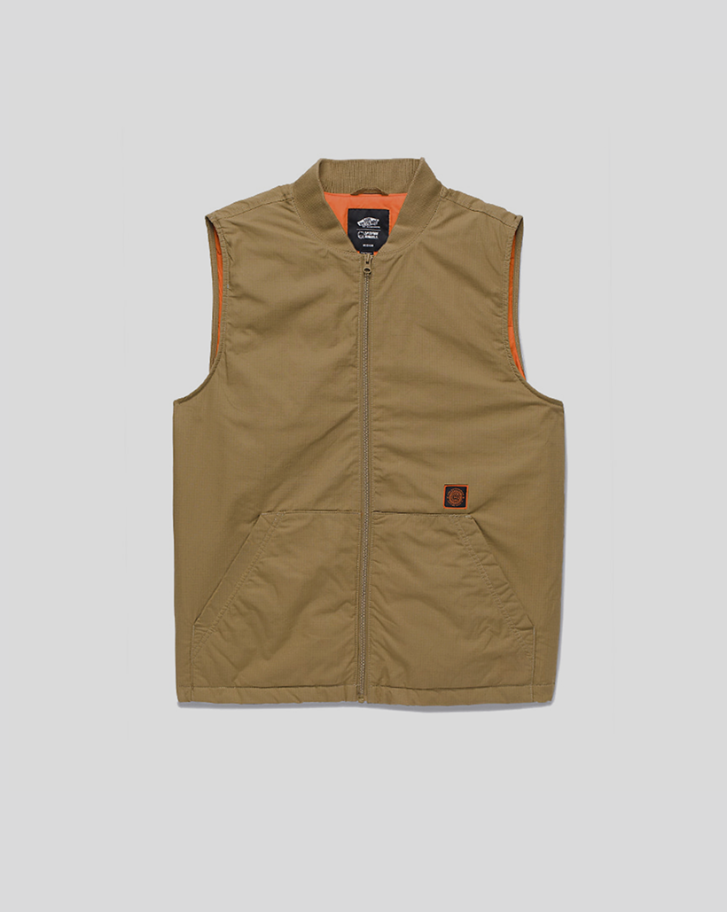 Vans x Spitfire Wheels Vest - Olive