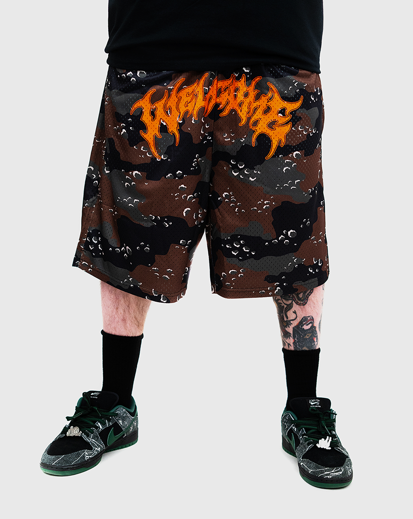 Welcome Barb Mesh Short - Camo