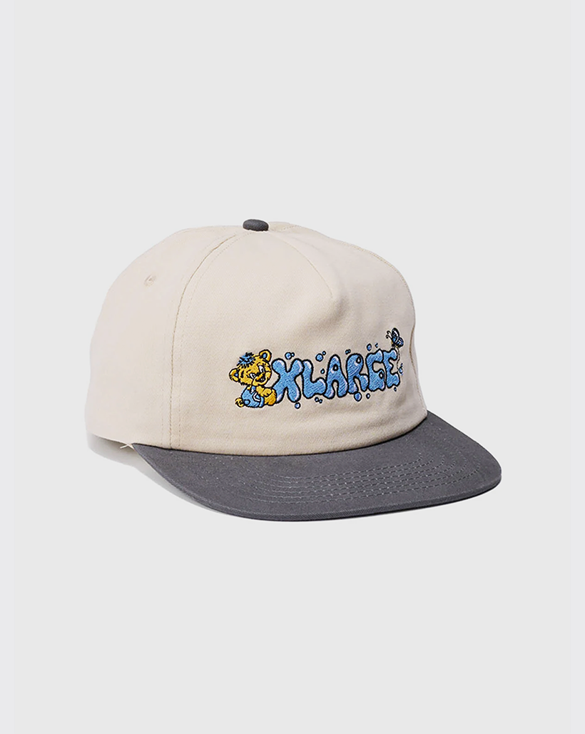 XLarge Mad Bear Snapback Hat - Chalk