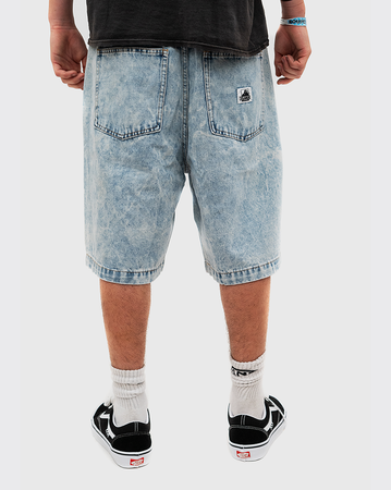 XLarge Bull Denim 91 Short - Bleached Indigo