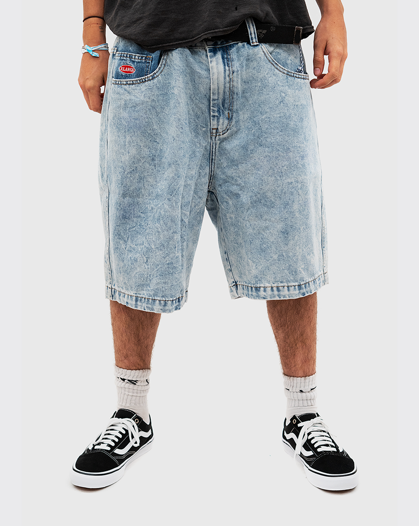 XLarge Bull Denim 91 Short - Bleached Indigo