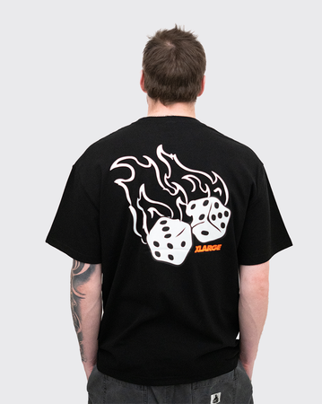 XLarge Fire Dice Shirt - Black