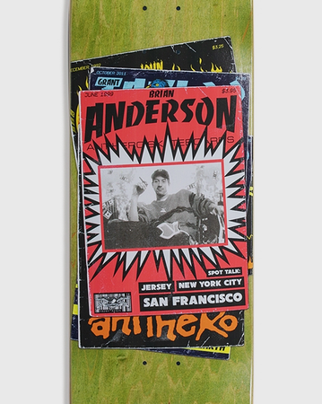 Antihero x Thrasher Brian Anderson 9" Deck