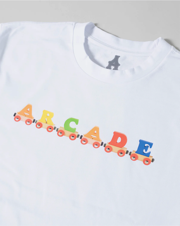 Arcade Train Shirt - White
