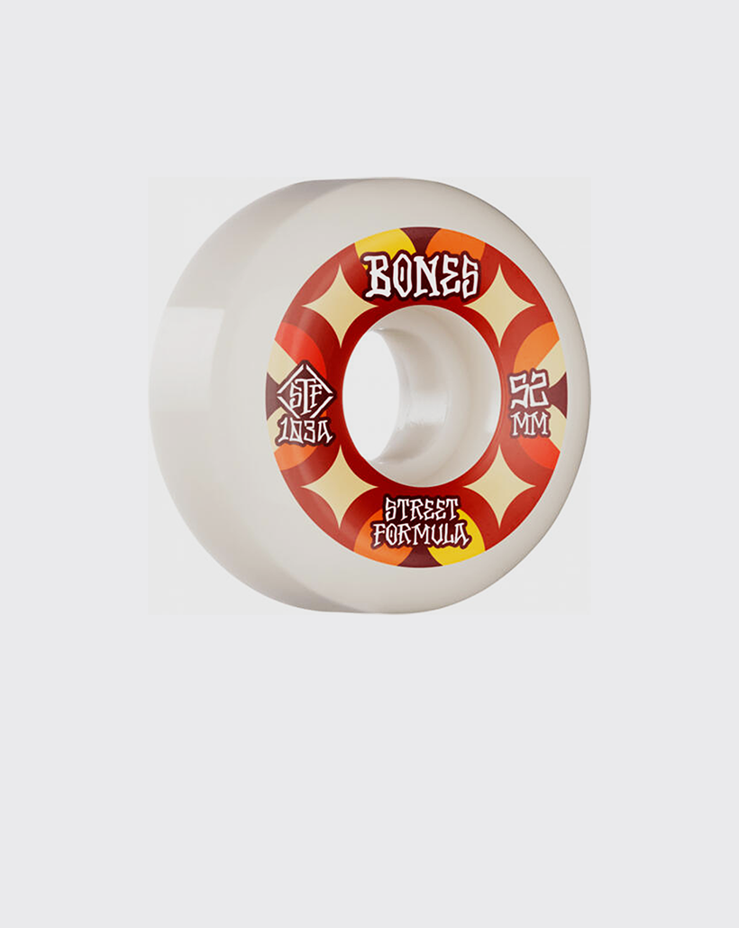 Bones STF Retros V5 Sidecut 103A 55mm Wheel - Red